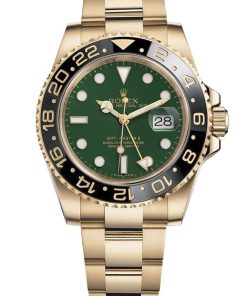 Rolex GMT-Master II Replica Superclone 116718LN Luxury High Quality 40mm Green Dial