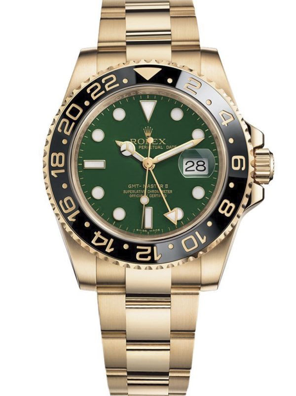 Rolex GMT-Master II Replica Superclone 116718LN Luxury High Quality 40mm Green Dial
