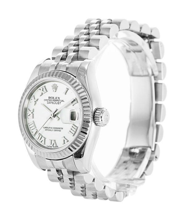 Rolex Replica Datejust 26mm White Dial 179174 | High Quality Women's Automatic Luxury Watch - Image 2