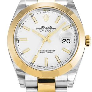 Rolex Datejust II Luxury Replica 41mm White Dial 126303 High Quality Timepiece