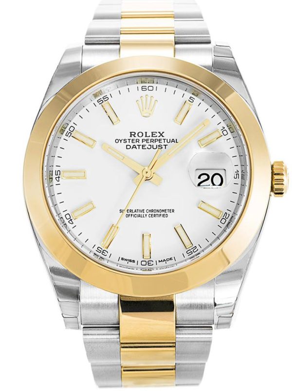 Rolex Datejust II Luxury Replica 41mm White Dial 126303 High Quality Timepiece