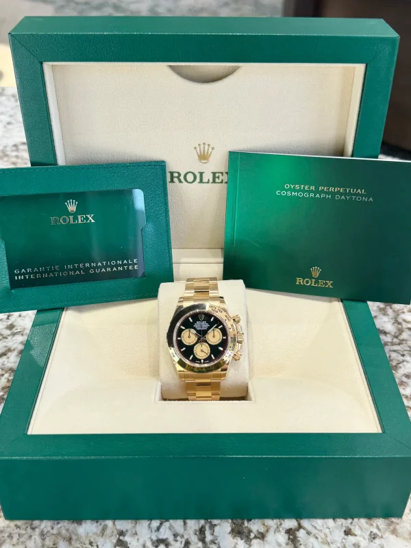 Rolex Daytona Superclone 126508 Black Dial 40 mm Luxury Replica Watch - Image 2