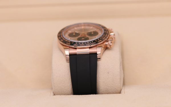 Rolex Superclone Daytona 40 mm Sundust Dial in Everose Gold 126515LN Replica Luxury High Quality Watch - Image 4