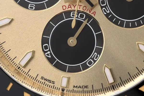 Rolex Superclone Daytona 126518LN "Pikachu" 40 mm Golden Dial Replica - Luxury High-Quality Watch - Image 5