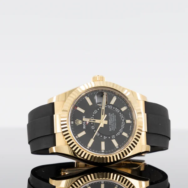 Rolex Sky-Dweller Replica 42mm Black Dial 326238 Luxury High Quality Watch - Image 3