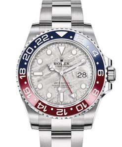 Rolex GMT-Master II Replica 40mm Meteorite Dial 126719BLRO ??Superman?? Luxury High-Quality Timepiece
