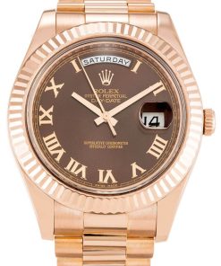 Rolex Day-Date II 40mm Chocolate Dial Replica - Luxury High Quality Timepiece