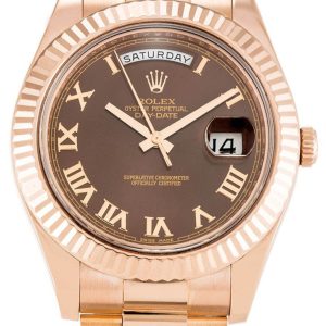 Rolex Day-Date II 40mm Chocolate Dial Replica - Luxury High Quality Timepiece