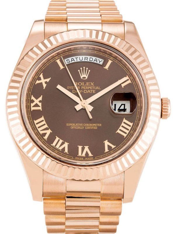 Rolex Day-Date II 40mm Chocolate Dial Replica - Luxury High Quality Timepiece