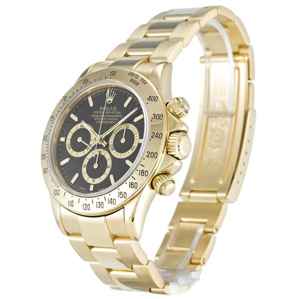 Rolex Daytona Replica 40mm Black Dial 116528 Luxury High-Quality Watch - Image 2