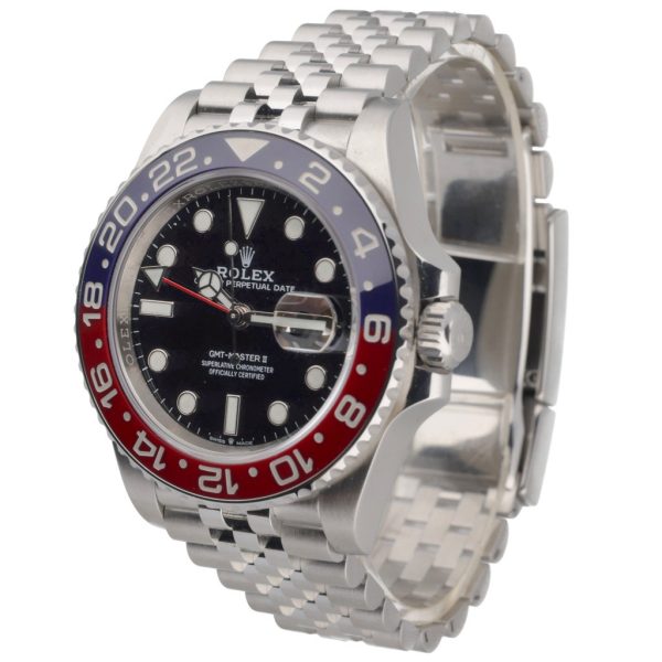 Rolex GMT-Master II Replica 40mm 126710BLRO ??Pepsi?? Jubilee - Luxury High Quality Timepiece - Image 4