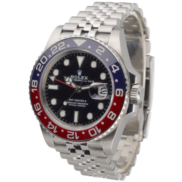 Rolex GMT-Master II Replica 40mm 126710BLRO ??Pepsi?? Jubilee - Luxury High Quality Timepiece - Image 5