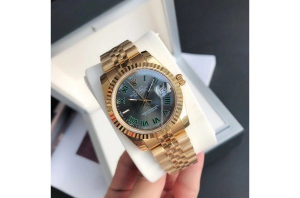 Rolex Datejust Replica 36/28mm RG/RG Jubilee Bracelet Luxury Automatic Watch for Women - Image 2