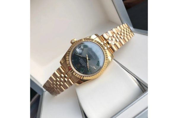 Rolex Datejust Replica 36/28mm RG/RG Jubilee Bracelet Luxury Automatic Watch for Women - Image 6