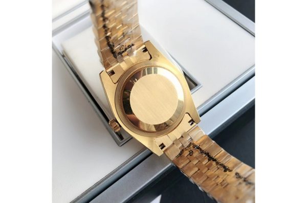 Rolex Datejust Replica 36/28mm RG/RG Jubilee Bracelet Luxury Automatic Watch for Women - Image 9