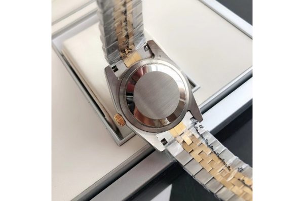 Rolex Datejust Replica 36/28mm RG/SS Jubilee Grey/Roman Dial Luxury Watch - Image 9