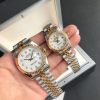 Rolex Datejust Replica 36/28mm RG/SS Jubilee White Dial Luxury Watch