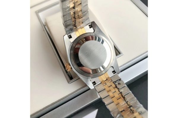 Rolex Datejust Replica 36/28mm RG/SS Jubilee White Dial Luxury Watch - Image 8
