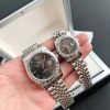 Rolex Datejust Replica 36/28mm Stainless Steel Jubilee Grey/Roman Dial Luxury Watch