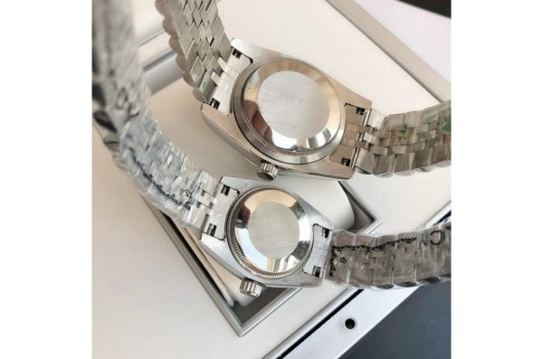 Rolex Datejust Replica 36/28mm Stainless Steel/Jubilee Silver/Diamond Luxury Watch - Image 7