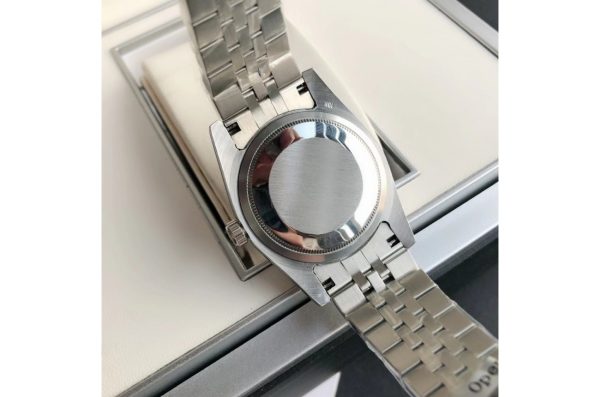 Rolex Datejust Replica 36/28mm Stainless Steel/Jubilee White Dial Luxury Watch - Image 9