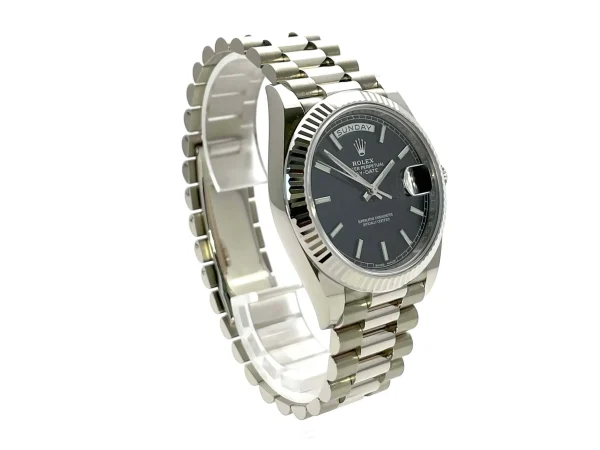 Rolex Day-Date Superclone 40mm Black Dial 228239 Luxury Automatic Replica for Men - Image 2