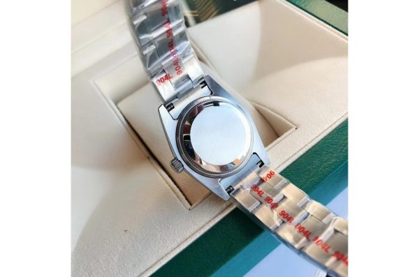 Rolex Oyster Perpetual Replica 31/41mm Stainless Steel/Black Dial Luxury Watch - Image 9