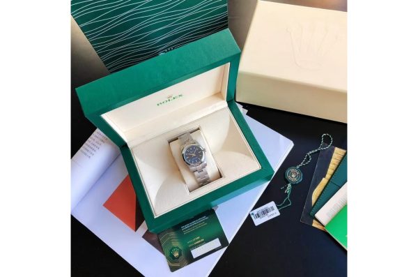 Rolex Oyster Perpetual High Quality Replica 31/41mm Stainless Steel Blue Automatic Watch for Men/Women - Image 3