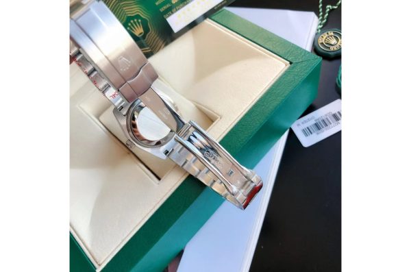 Rolex Oyster Perpetual Replica 31/41mm Stainless Steel Automatic Green Luxury Watch for Men/Women - Image 4