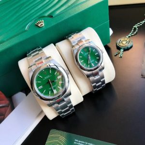 Rolex Oyster Perpetual Replica 31/41mm Stainless Steel Automatic Green Luxury Watch for Men/Women