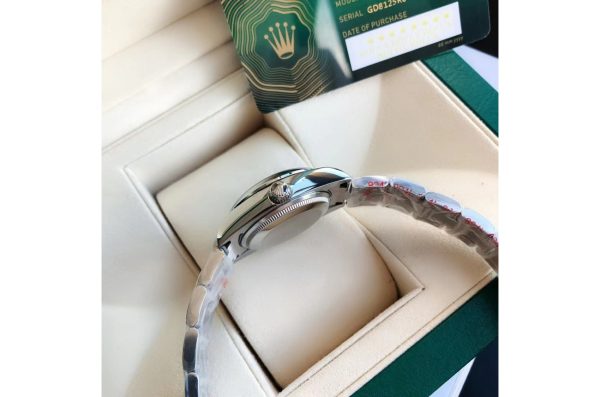Rolex Oyster Perpetual Replica 31/41mm Stainless Steel Automatic Green Luxury Watch for Men/Women - Image 8