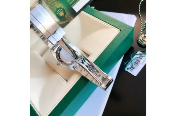 Rolex Replica Oyster Perpetual High Quality Automatic 31/41mm Stainless Steel Yellow Dial Luxury Watch - Image 3