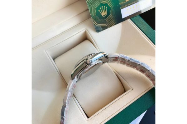 Rolex Replica Oyster Perpetual High Quality Automatic 31/41mm Stainless Steel Yellow Dial Luxury Watch - Image 8
