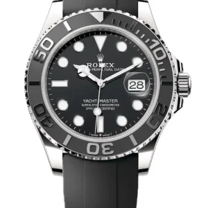 Replica Rolex Yacht-Master Black Dial 42mm Luxury Timepiece _ High Quality 226659