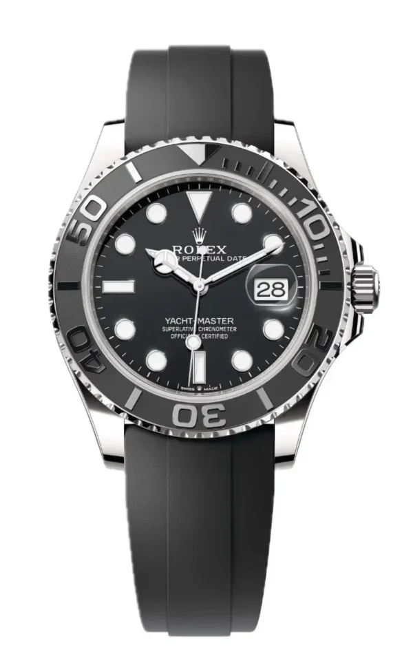 Replica Rolex Yacht-Master Black Dial 42mm Luxury Timepiece _ High Quality 226659