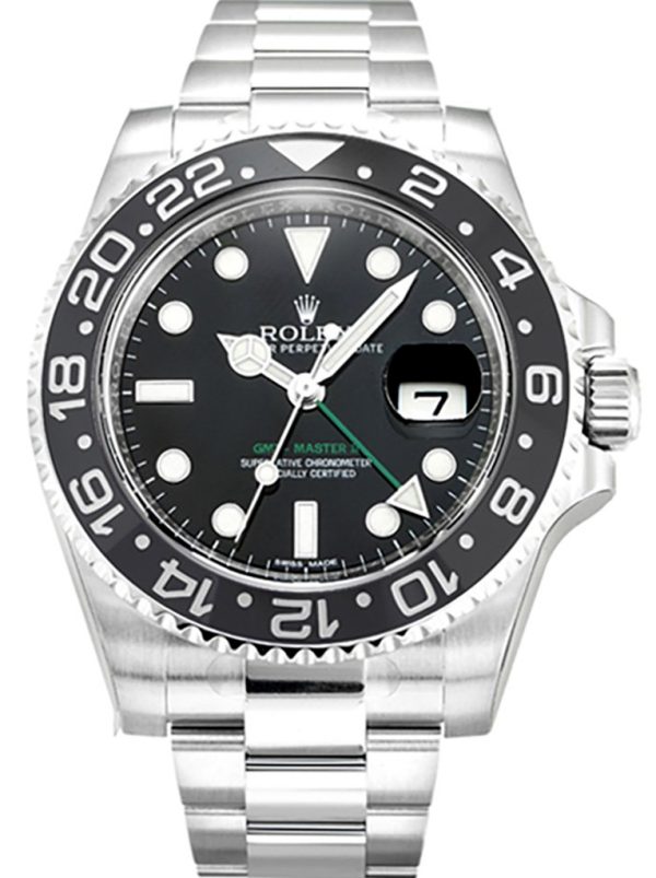 Rolex GMT-Master II Superclone Replica 40mm Black Dial 116710 Luxury High Quality Timepiece