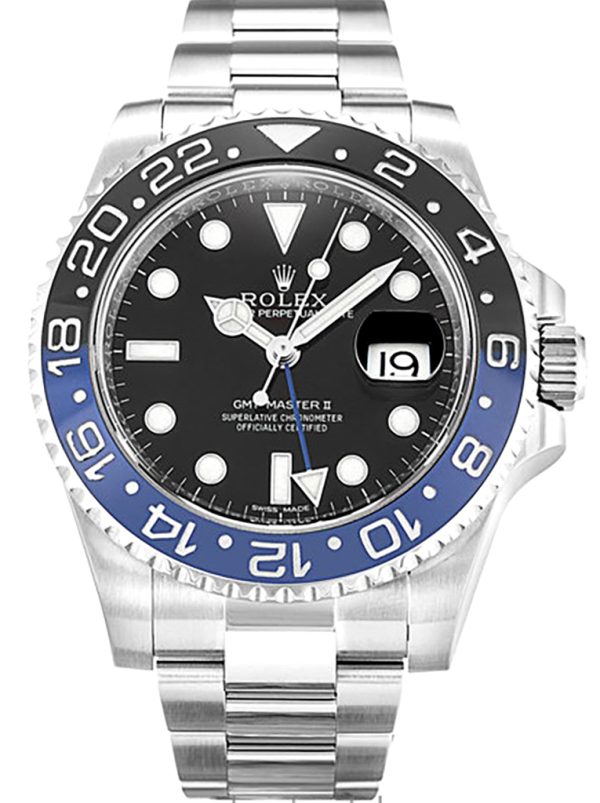 Superclone Rolex GMT-Master II Replica 40mm Black Dial 116710BLNR "Batman" Luxury High-Quality Watch
