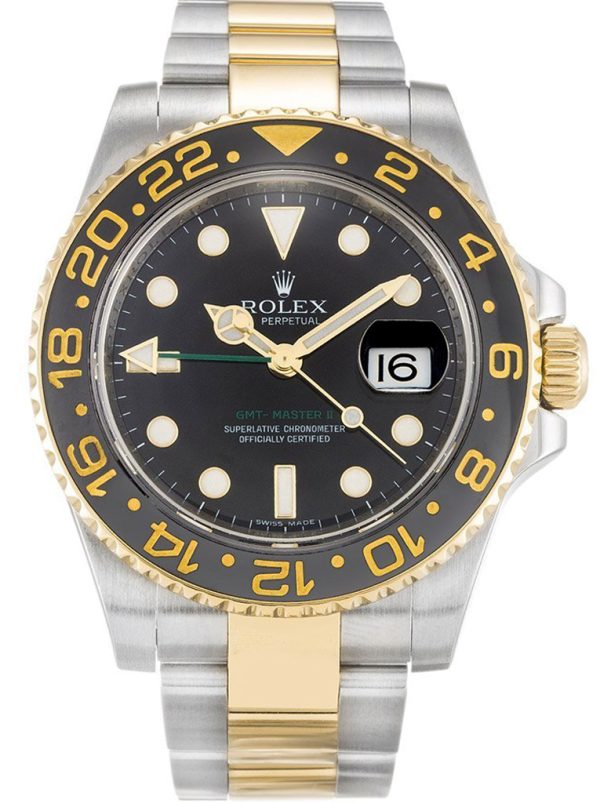 Rolex GMT-Master II Replica Luxury 40mm Black Dial 116713 High Quality Timepiece