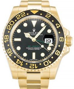 Rolex GMT-Master II Replica 40mm Black Dial 116718 Luxury High Quality Watch