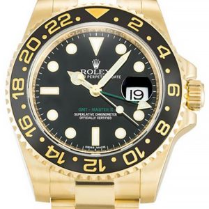 Rolex GMT-Master II Replica 40mm Black Dial 116718 Luxury High Quality Watch