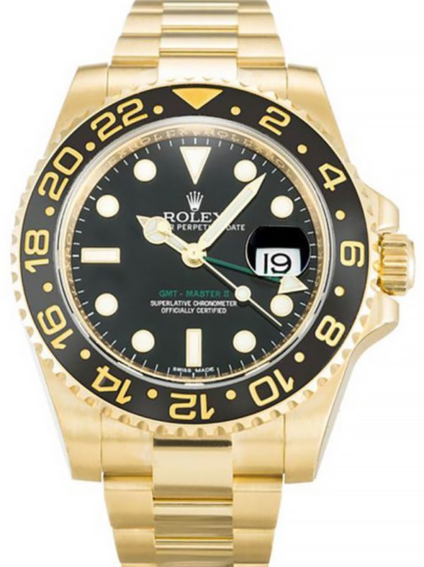 Rolex GMT-Master II Replica 40mm Black Dial 116718 Luxury High Quality Watch