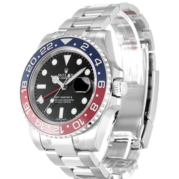 Rolex GMT-Master II Replica Luxury 40mm Black Dial 116719 High Quality Timepiece - Image 2
