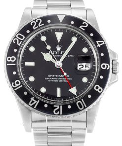Rolex GMT-Master Replica 40mm Black Dial Luxury Watch - High Quality 16750 Model