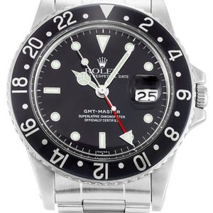 Rolex GMT-Master Replica 40mm Black Dial Luxury Watch - High Quality 16750 Model