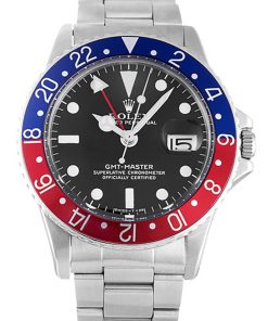 Rolex GMT-Master Replica 40mm Black Dial 16710 ??Pepsi?? Luxury High-Quality Watch
