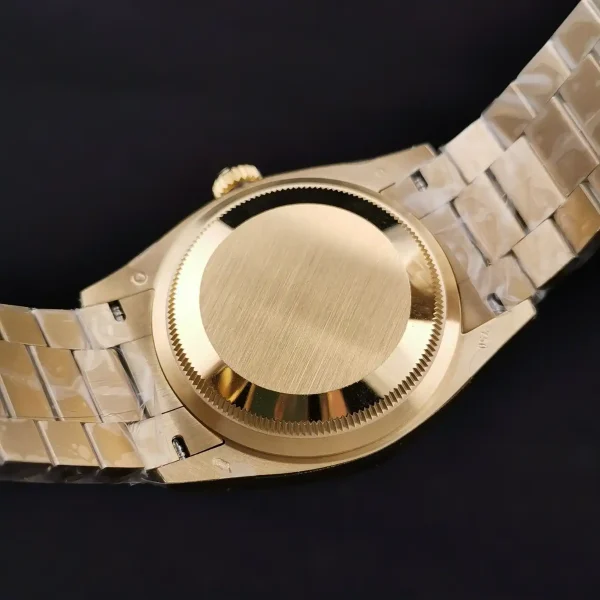Rolex Day-Date II Replica 36mm Green Dial 128238 Luxury High-Quality Watch - Image 8