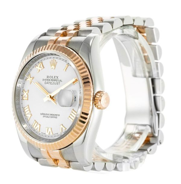 Rolex Datejust Replica 36mm White Dial 116231 Luxury High Quality Timepiece - Image 3