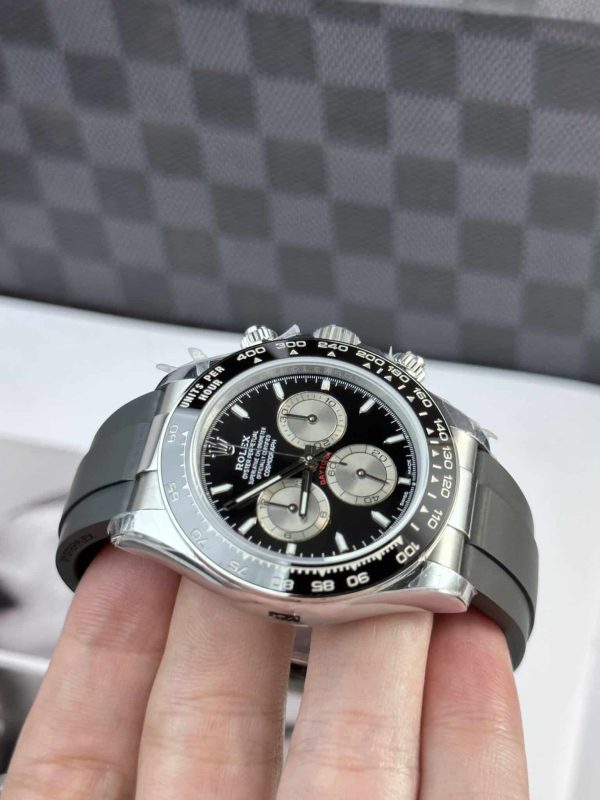 Rolex Daytona Superclone Replica 126519LN Luxury 40 mm Black Dial High Quality Timepiece - Image 3