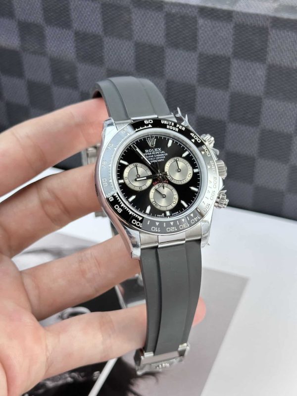 Rolex Daytona Superclone Replica 126519LN Luxury 40 mm Black Dial High Quality Timepiece - Image 4