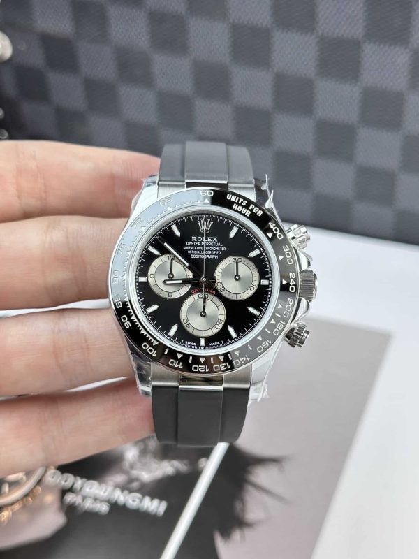 Rolex Daytona Superclone Replica 126519LN Luxury 40 mm Black Dial High Quality Timepiece - Image 13